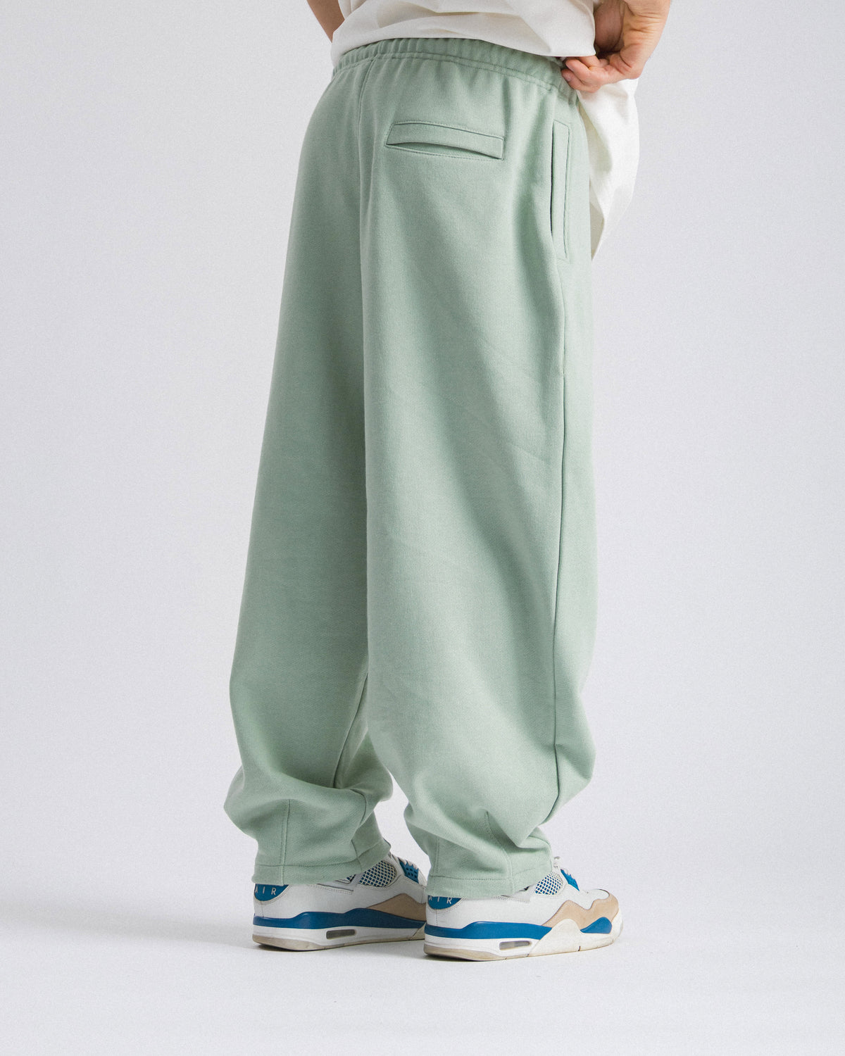 Jogger Oversized Verde acqua - C257