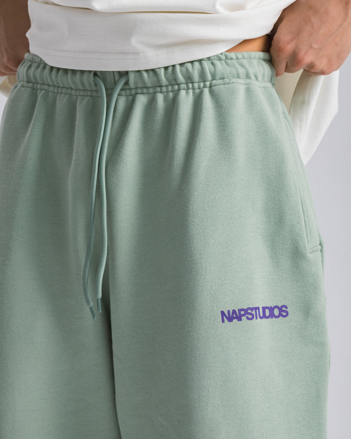 Jogger Oversized Verde acqua - C257