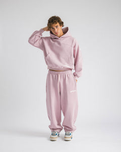 Felpa oversized Rosa - C255