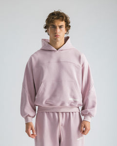 Felpa oversized Rosa - C255