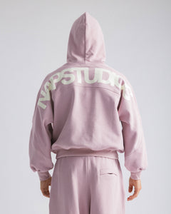 Felpa oversized Rosa - C255
