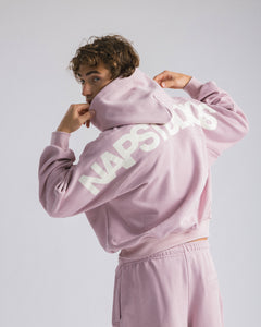 Felpa oversized Rosa - C255