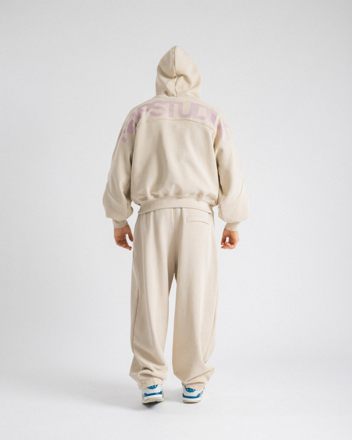 Felpa oversized Crema - C255 (Copia)