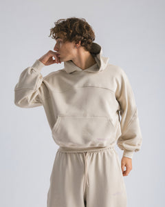 Felpa oversized Crema - C255 (Copia)