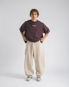 Jogger Oversized Crema - C257