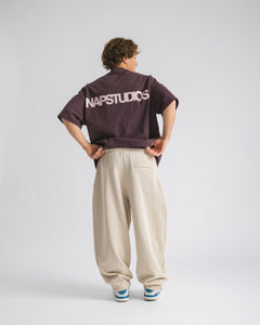 Jogger Oversized Crema - C257