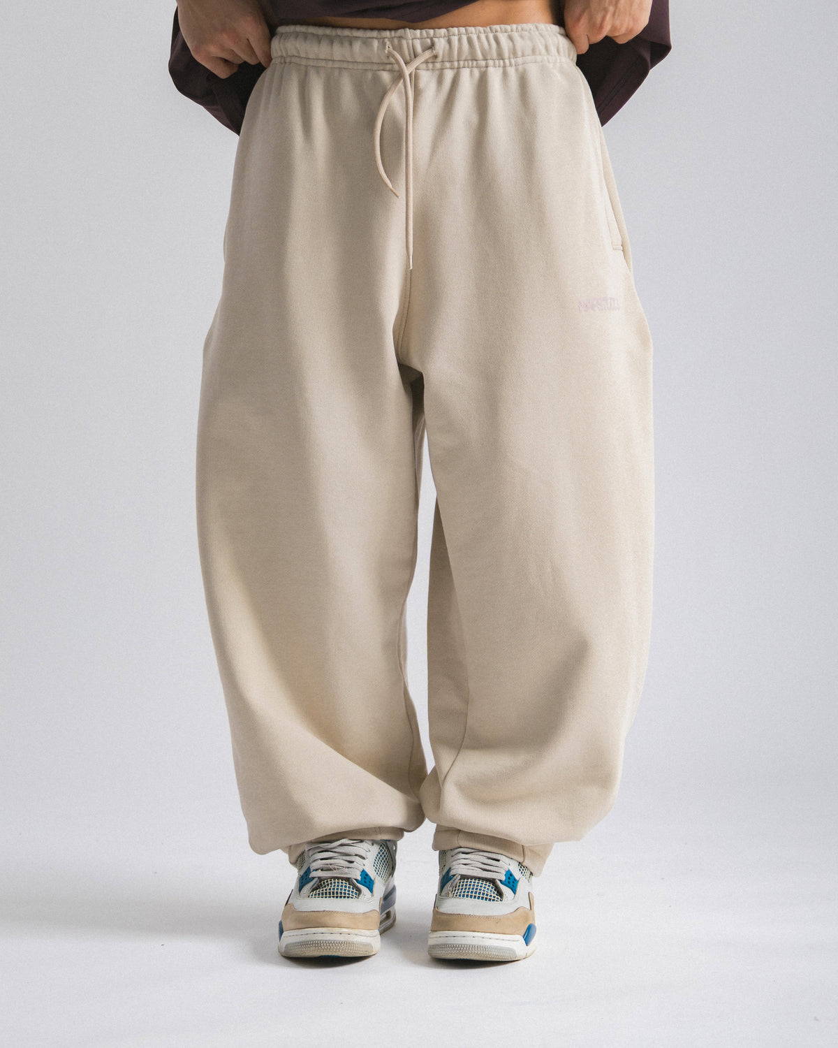 Jogger Oversized Crema - C257