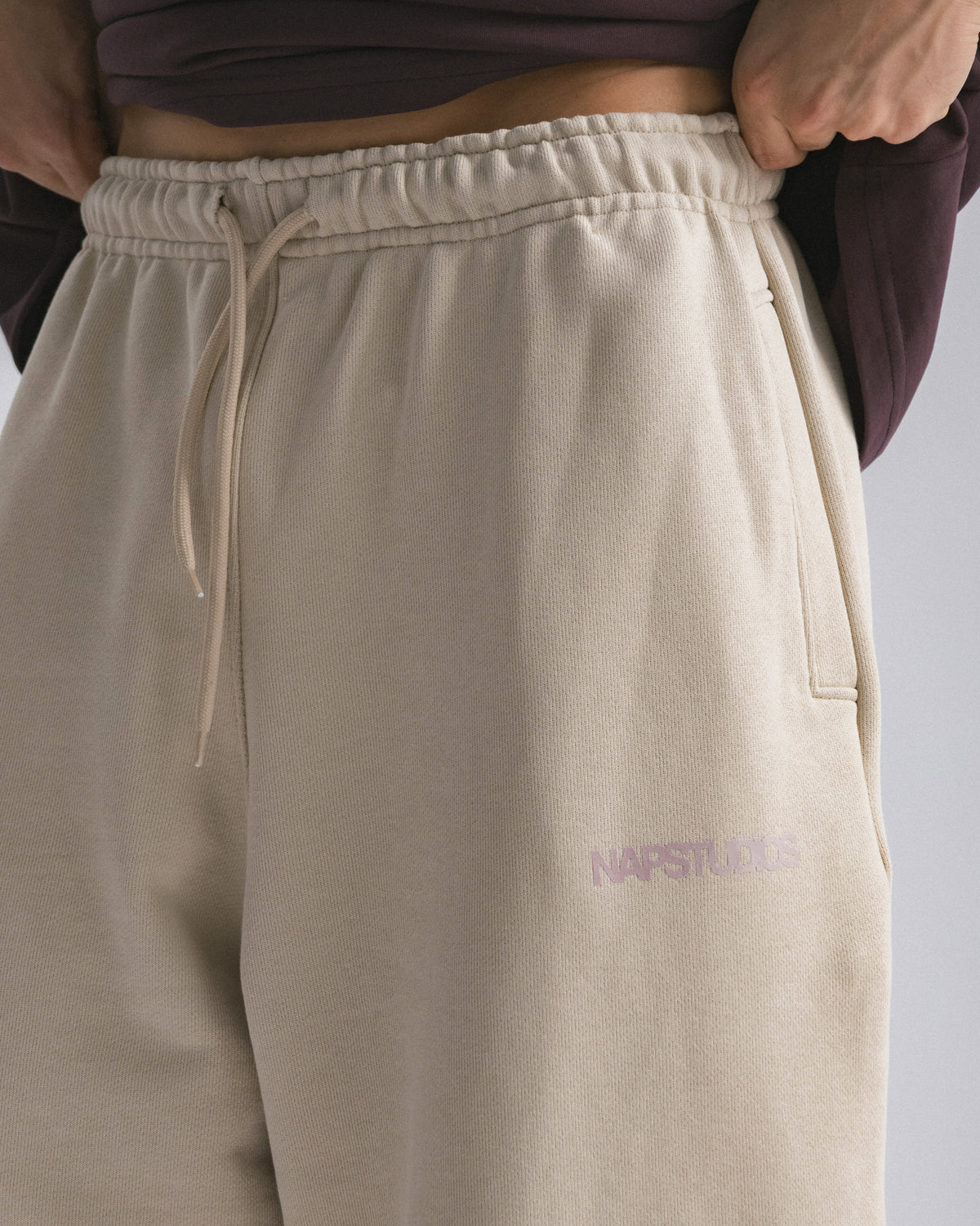 Jogger Oversized Crema - C257