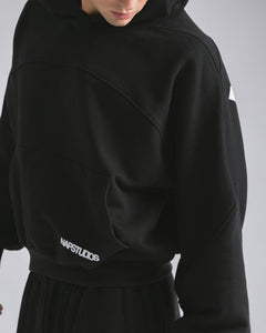 Felpa oversized Nera - C255