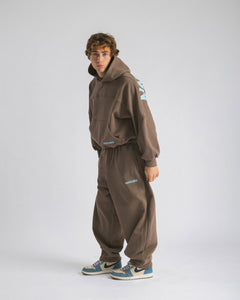 Jogger Oversized Marrone - C257