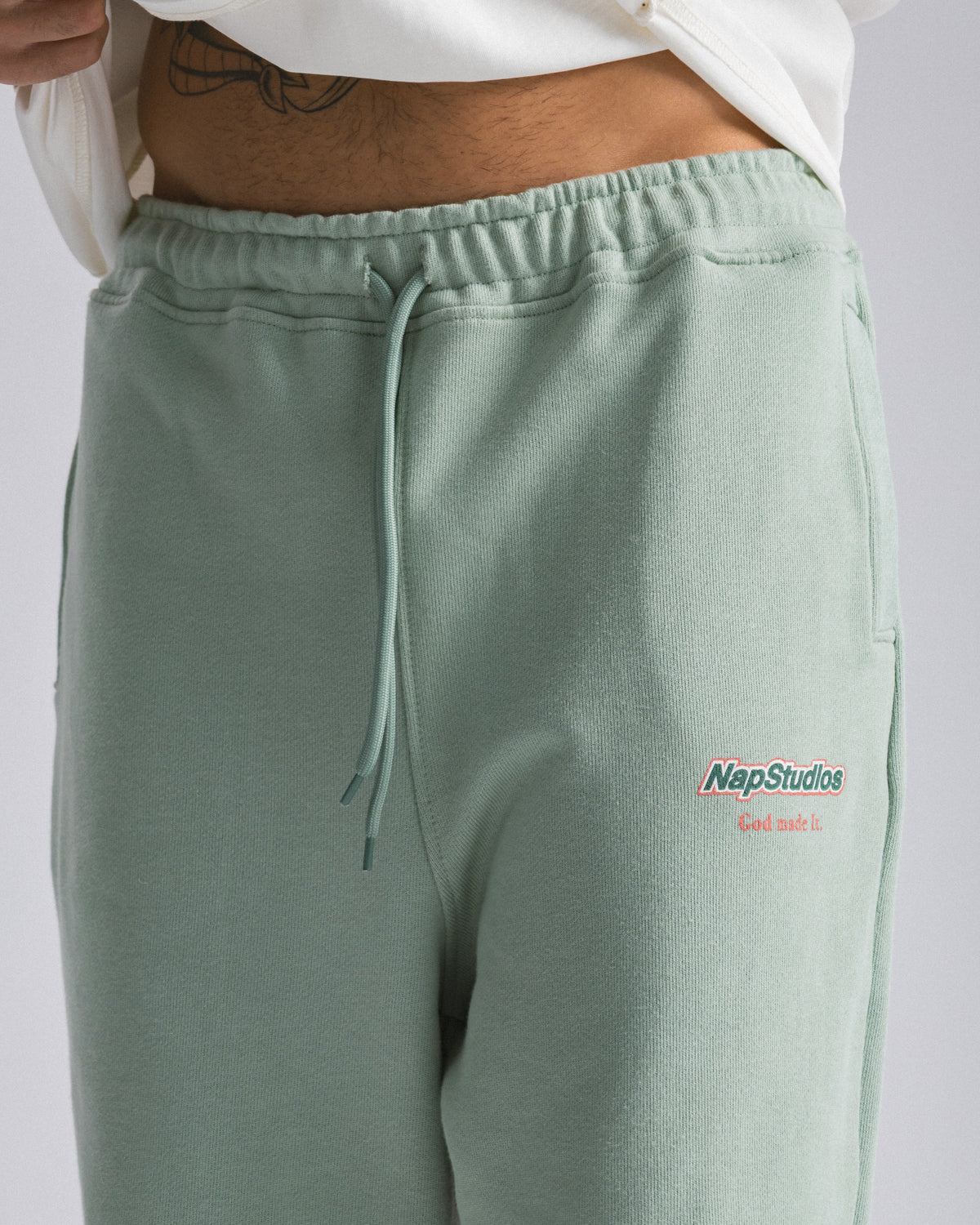 Jogger flared Mint  - C276
