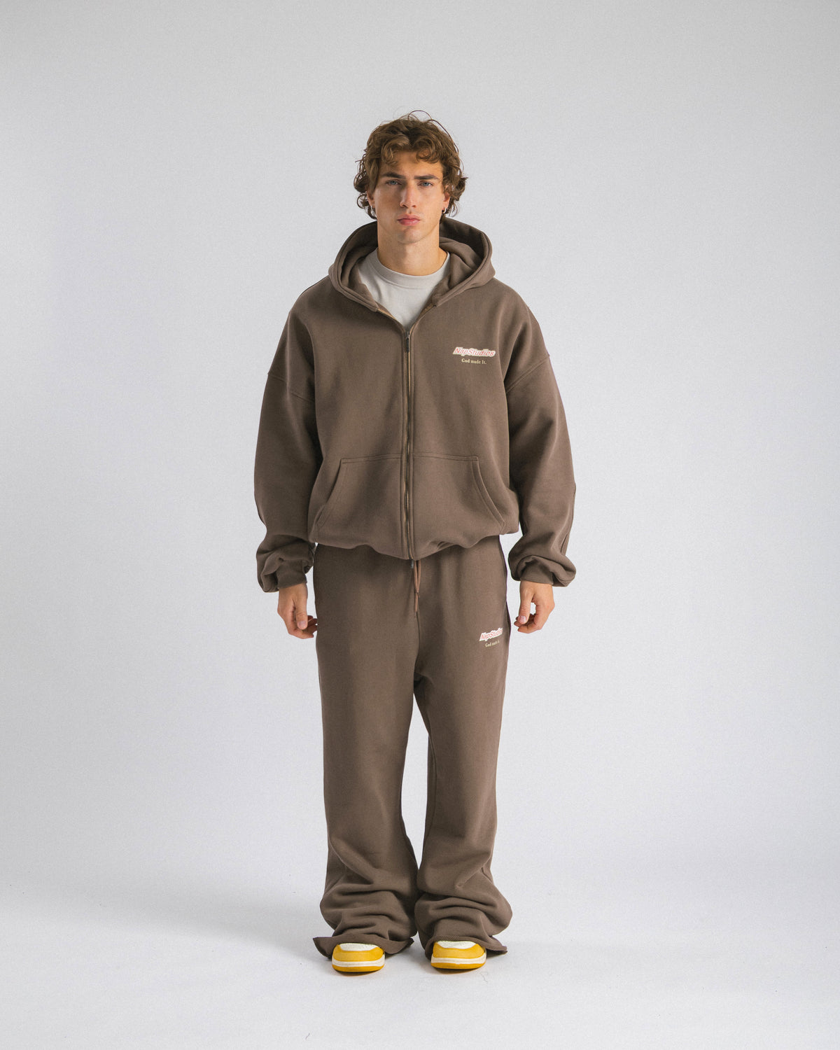 Jogger flare Brown - C276