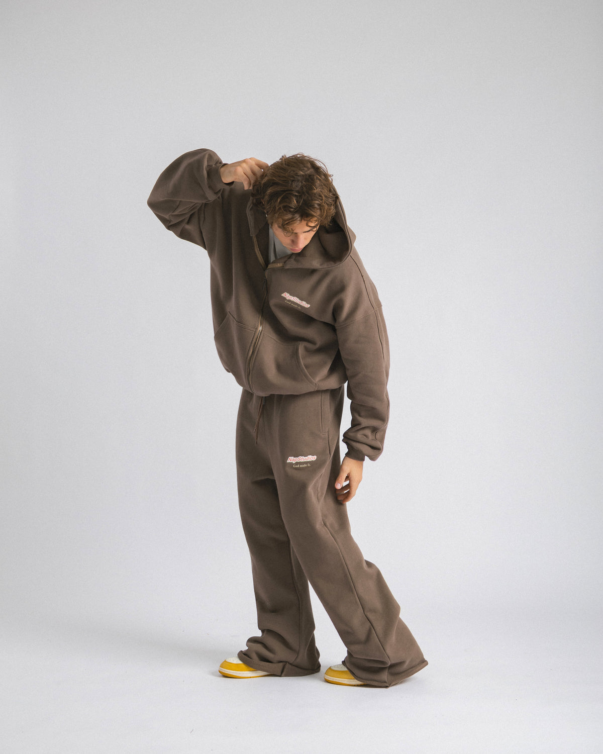 Jogger flare Brown - C276